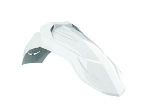 Polisport Supermoto Universal Frontkotflügel Schlammschutz WEISS Motocross Enduro - Bild 1 von 1