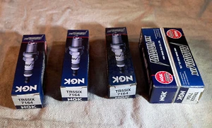Spark Plugs 5 pcs used TR55IX NGK 7164 Iridium 3800 3.8L L36 L67 - Picture 1 of 4