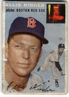 1954 Topps - Ellis Kinder #47 White Back - Image 1 of 2