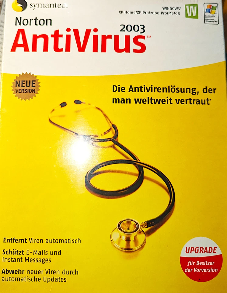 Symantec Norton Antivirus 2003 Upgrade - Bild 1 von 1