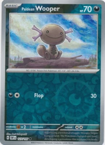 Pokemon - Paldean Wooper - 127/197 - Common - Reverse Holo - Scarlet & Violet -  - Picture 1 of 1