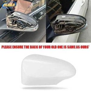 LH Driver Left Side Mirror Cover Cap Trim For Toyota Corolla 2014 2015 2016 - Imagen 1 de 6