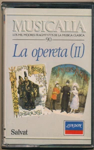 Musicalia 90: La Opereta (II) - Cassette - Vintage 1987 - Rare - Picture 1 of 2