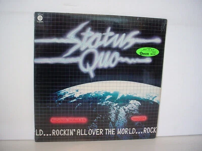 STATUS QUO Rockin’ All Over The World Original SEALED LP 1977 CAPITOL ST 11749 - Image 1 of 3