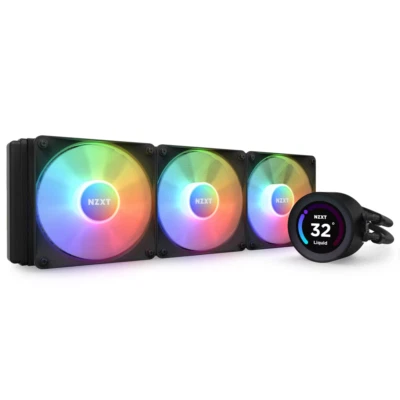 NZXT - Kraken Elite RGB 360mm adiator CPU Liquid Cooler -Black - Image 1 of 4