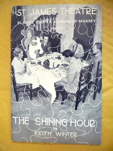 THE SHINING HOUR - MARJORIE FIELDING RAYMOND MASSEY GLADYS COOPER CYRIL RAYMOND  - Picture 1 of 2