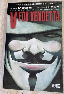 V For Vendetta Graphic Novel. Paperback. Alan Moore. David Lloyd. DC Comics. - Picture 1 of 1