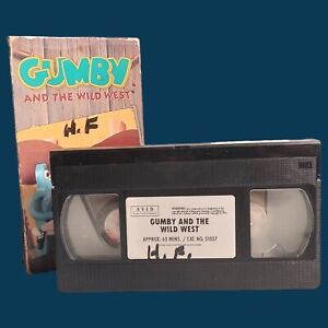 Gumby and the Wild West VHS Tape 1991 Pokey Goo RARE 60 minutes