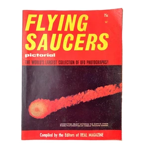 Flying Saucers Pictorial UFO Photographs 1967 Max Miller Magazine - Picture 1 of 7