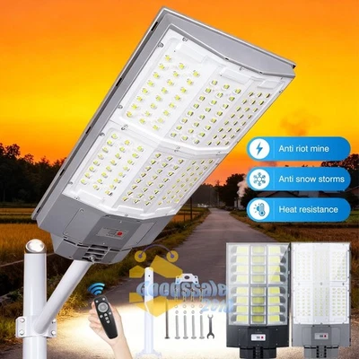 Solar Lights Outdoor Motion Sensor Dusk To Dawn Solar Street Lights Super Bright - Image 1 of 4