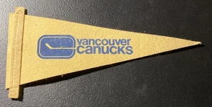Vancouver Canucks 1969 mini banderín NHL hockey 10"" envío gratuito - Imagen 1 de 3