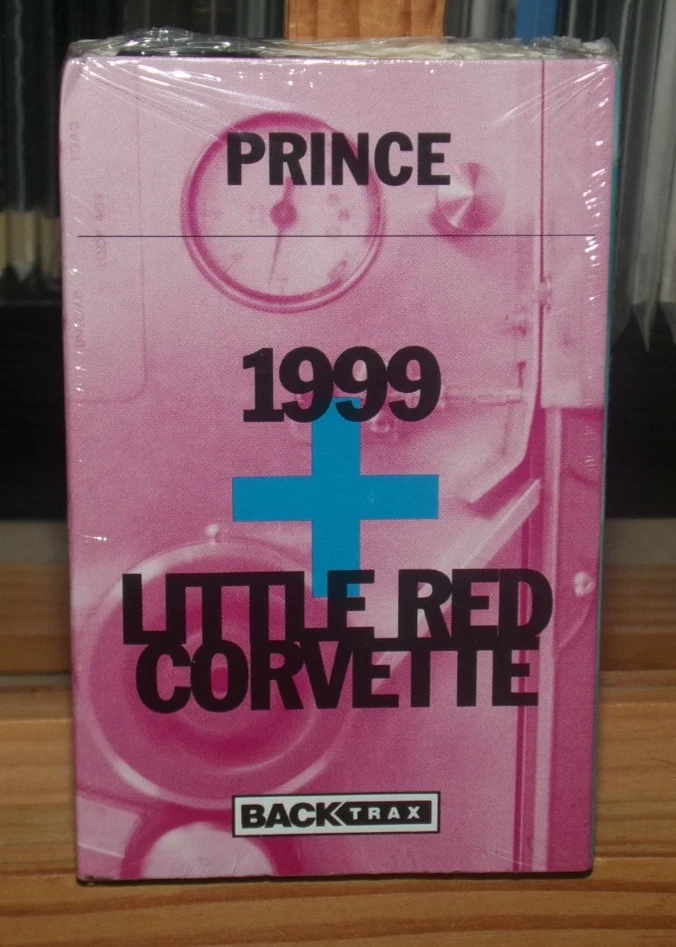PRINCE 1999 & LITTLE RED CORVETTE BACKTRAX NEW CASSETTE SINGLE - Image 1 of 4