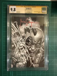 Deadpool #4 CGC 9.8 BTC Virgin Sketch Edition Signed Mico Suayan Hulk 340 Homage - Picture 1 of 3