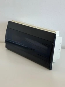 Abb 12043 Centralino incasso 18 moduli ip40 con portella orizzontale grigio r702 - Picture 1 of 2