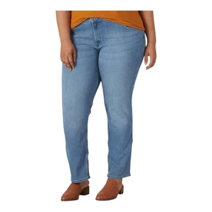 Pantalones de mezclilla Just My Size pierna recta para mujer talla grande 24W NUEVOS CON ETIQUETAS - Imagen 1 de 6