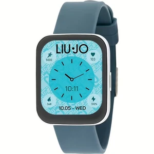 Smartwatch LIU JO LUXURY VOICE SLIM SWLJ090 Silicone Blue Touchscreen - Picture 1 of 1