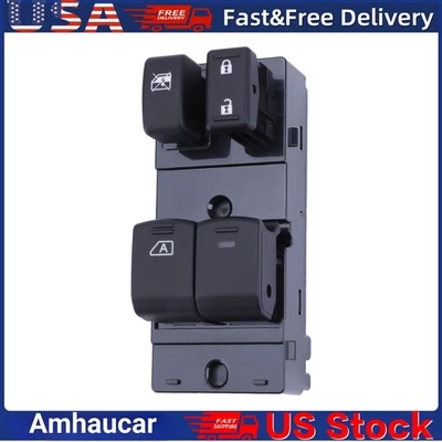 Interruptor maestro ventana eléctrica 25401-1PA0C para Nissan NV1500 NV2500 NV3500 2012-2021 Foto 1 de 4