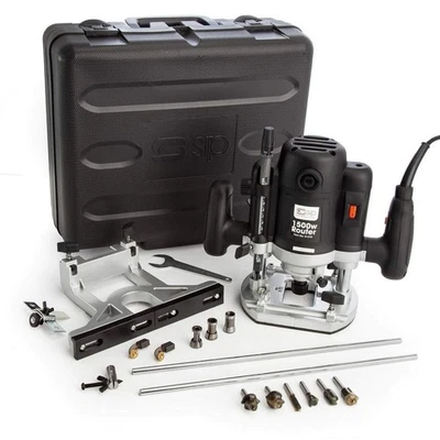 SIP Industrial 01478 Professional 240v 1500W Router 6000-26000rpm Variable Speed - Image 1 of 4