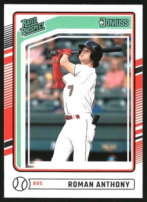 2024 Donruss Baseball Card #122 Roman Anthony - Image 1 of 2