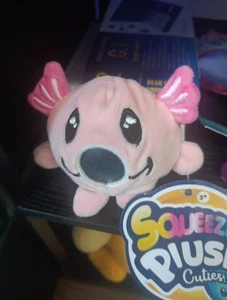Axolotl Squeezie Plush Cuties - Picture 1 of 3
