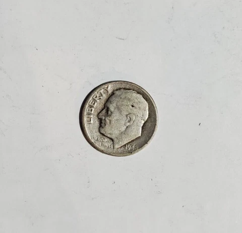 1948 D Roosevelt Silver Dime Cover