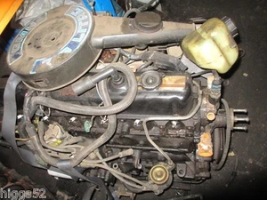 COMMODORE VK 6CYL 3.3LT BLACK MOTOR 202 ENGINE GOOD bare long no fittings - Picture 1 of 3