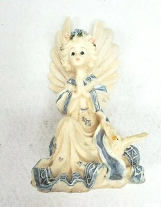 Designspirations Kneeling Praying Angel with Dove Christmas Easter Décor Peace - Picture 1 of 10