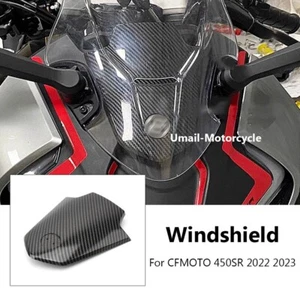 Cubierta carenado parabrisas delantero moto para CFMOTO 450 SR 2022 2023 - Imagen 1 de 7