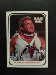 WWF MERLIN 1991 TRADING CARDS WRESTLING BRUTUS BARBER n 100/150 OTTIMA - Imagen 1 de 2