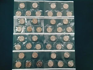 1999-2006 BU Philadelphia Mint US State Quarter Set Lot 40 Coins In Cello! M486 - Picture 1 of 4