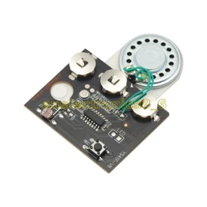 30s Greeting Card Recordable Voice Chip Music Box Sound Module DIY Musical - Imagen 1 de 5