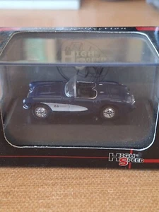 HO Scale HIGH SPEED METAL DIECAST '1955-57 CORVETTE' NICELY DETAILED Item #H7 - Foto 1 di 3