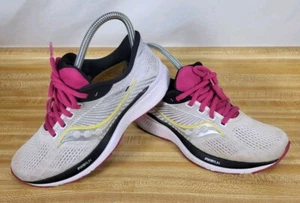 Saucony Guide 14 Women's Running Walking Shoes Gray Athletics Sneakers Size 5 - Picture 1 of 17
