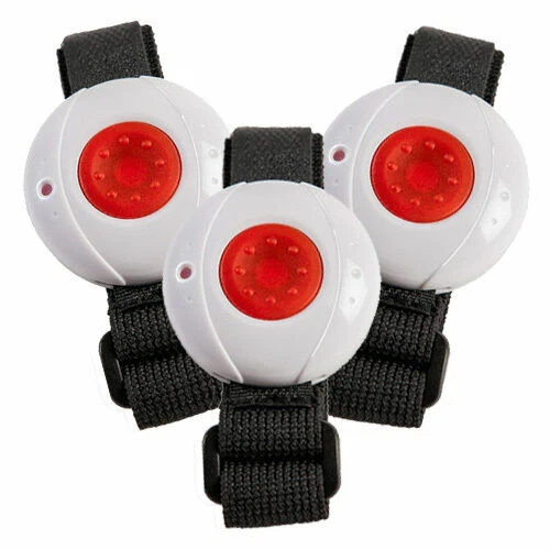 MAXCOM Zusätzliche Armband-Sender für Senioren-Notruf-Telefon (3 Stück)