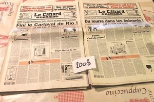  Le Canard Enchaîné  2008 année complète en tbe  - Foto 1 di 1