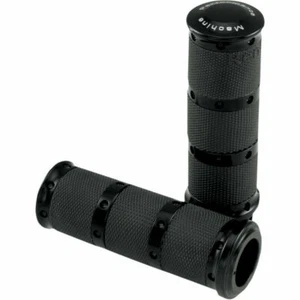 Performance Machine PM X-Large Contour Renthal Hand Grips Cable 84-17 Black - Picture 1 of 1