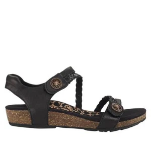 Aetrex® Jillian Braided Wedge Sandal 586327-J - Picture 1 of 20
