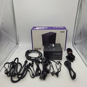 NZXT C1200 1200W Gaming PC Netzteil ATX 80+ Gold Vollmodular -NICHT FUNKTIONSFÄHIG- - Bild 1 von 5