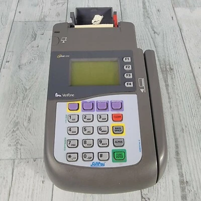Máquina de tarjetas de crédito terminal de transacciones VeriFone Omni 3200 PARA REPUESTOS   Foto 1 de 4