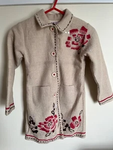Girls Coat by Monsoon age 6-8 years - Picture 1 of 6