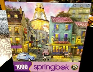 Magic Eiffel - Springbok 1000 Pieces Jigsaw Puzzle New! - Picture 1 of 4