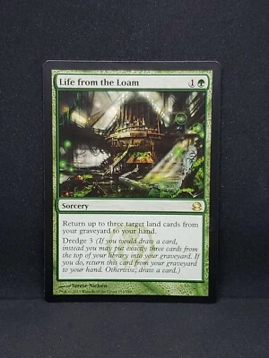 Life from the Loam LP MTG Modern Masters 153/229 G Sorcery Dredge Mod Legacy 65 - Image 1 of 2
