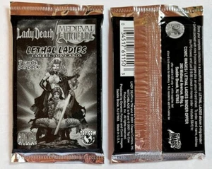 Lethal Ladies sealed pack Lady Death Medieval Witchblade Chaos Comic Images 2001 - Imagen 1 de 1