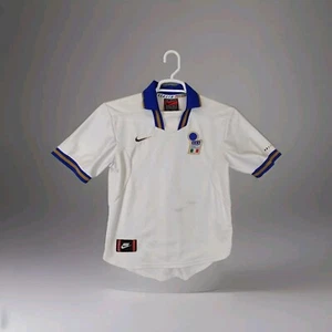 Italy National Team Away Nike Jersey Mens Small Football Soccer VTG 90s Italia - Picture 1 of 16