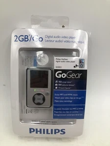 NEW Philips GoGear 2GB MP3 Digital Media Portable Music Video Player SA3021 SEAL - Picture 1 of 4