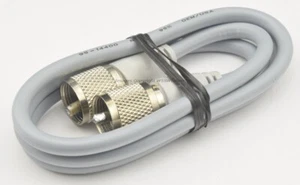 3ft RG-8X PL-259 to PL-259 Coax Jumper Patch Cable Ham Radio CB POTA - Zdjęcie 1 z 1
