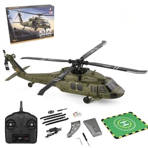 Wltoys K170 Brushless RC Helicopter, UH-60L Black Hawk, RTF 4-CH  Aircraft - Picture 1 of 18