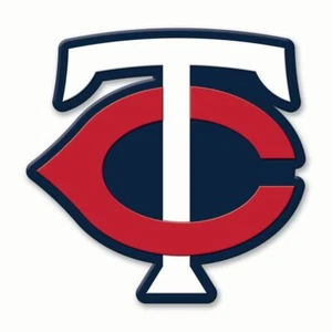 MLB MINNESOTA TWINS MAGNET LOGO FLEXIBLE SMALL 2 1/2" X 3 1/2" NEW - Picture 1 of 1