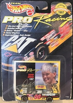 NASCAR Hot Wheels 1st Ed. Speedway 1997 David Green #96 Chevy Monte Carlo 1:64 - Image 1 of 3