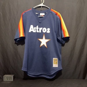 Nolan Ryan Houston Astros Jersey Mitchell & Ness Cooperstown Collection Large - Picture 1 of 24